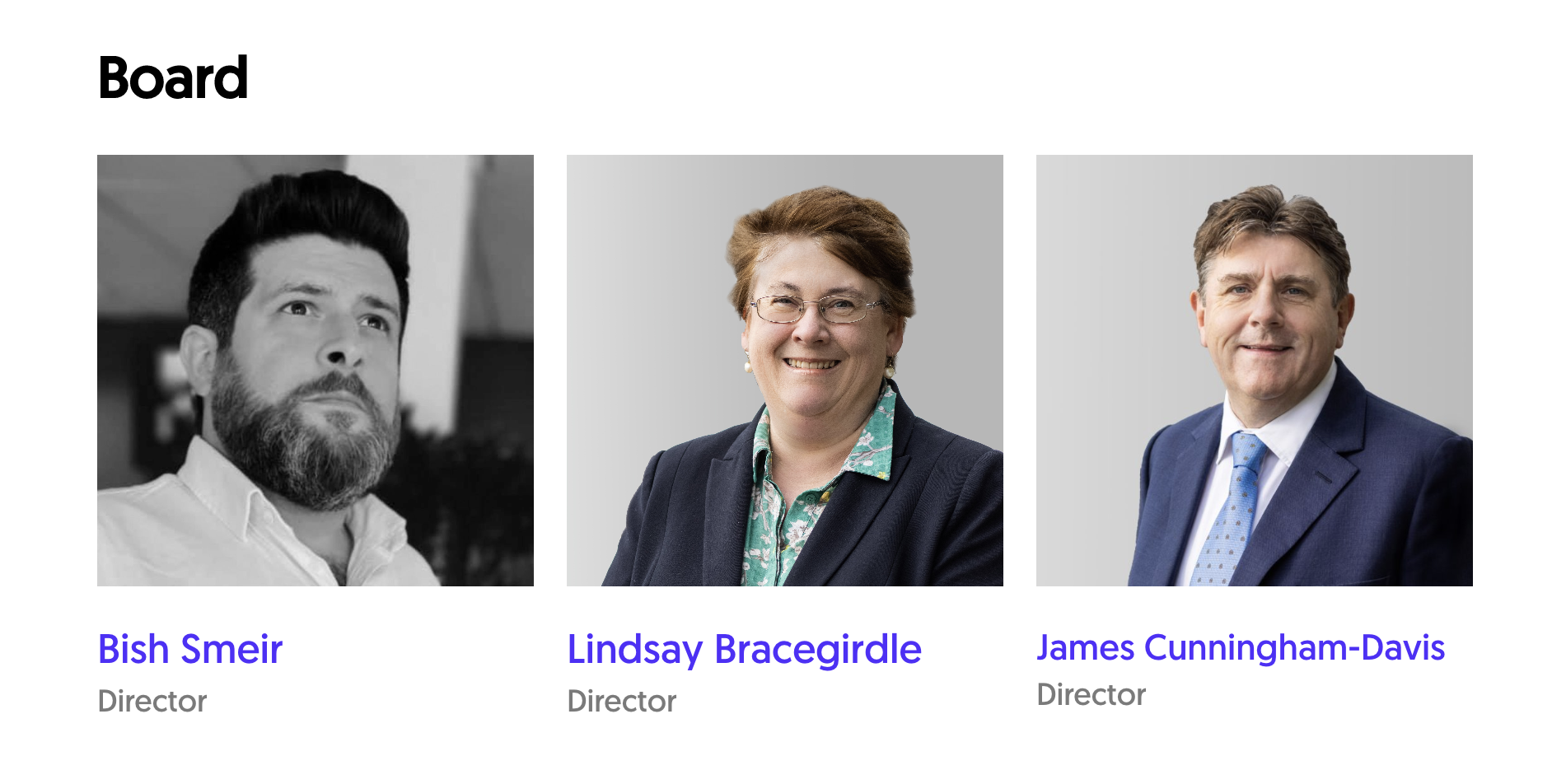 board of directos vow