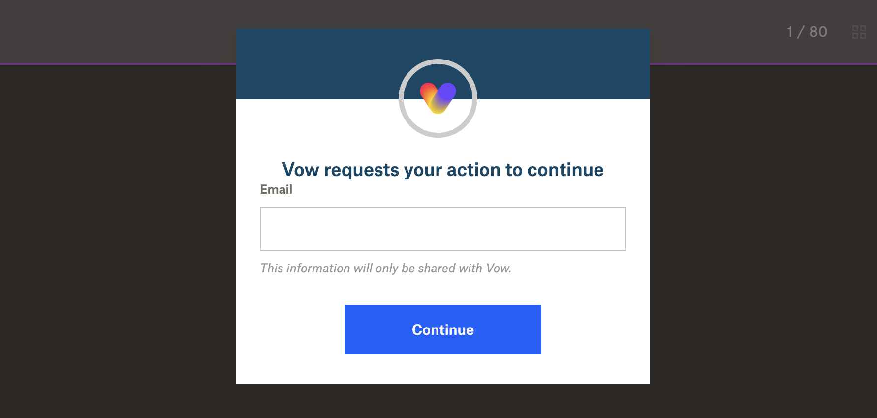 vow login